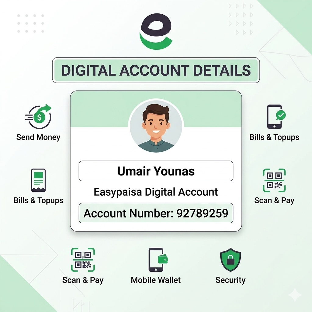 Easypaisa Digital Account